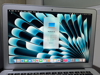 MacBook Air 2015 13.3” – Intel Core i5, 4GB RAM, 128GB SSD | macOS Sequoia Updated Version | Budget Apple Laptop