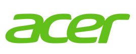Green Acer logo on a white background